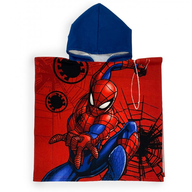 Spiderman Poncho Til Børn