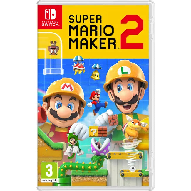 Super Mario Maker 2  -  Nintendo Switch Nintendo Switch Spil - Geekd.dk