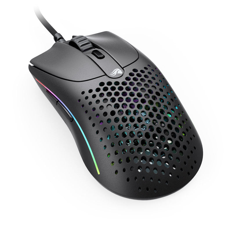 Glorious Model O Wired 2 - Matte Black Mus - Geekd.dk