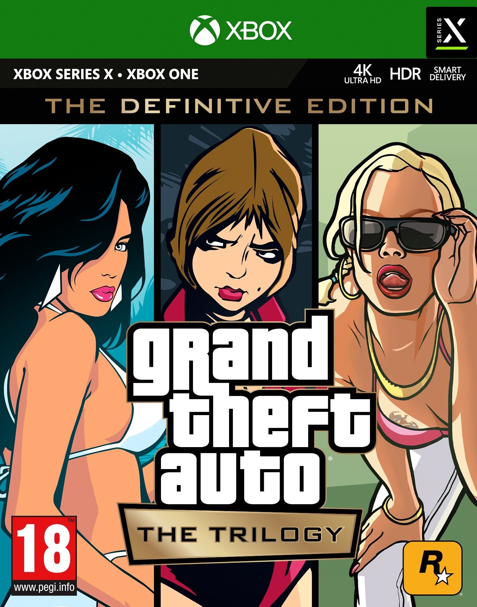 Grand Theft Auto The Trilogy  -  The Definitive Edition - Xbox Series X Xbox Series X Spil - Geekd.dk