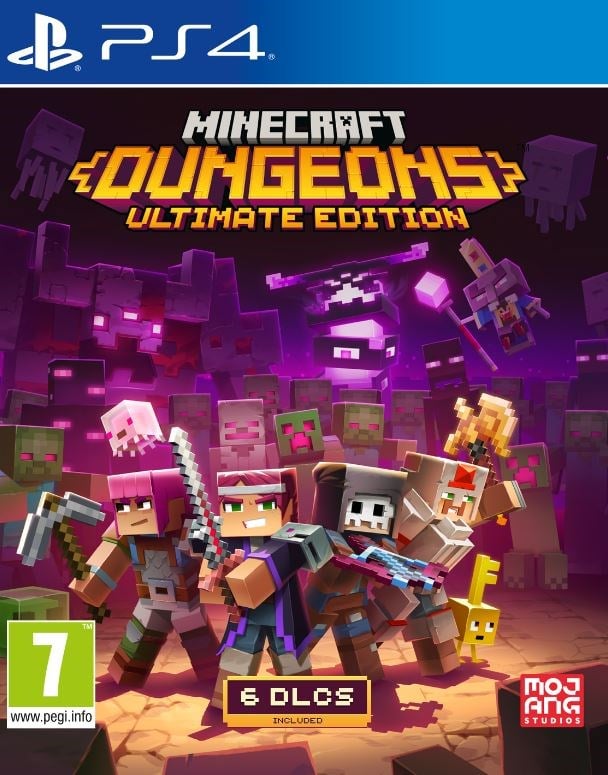Minecraft Dungeons: Ultimate Edition Til Ps4 Spil - Geekd.dk