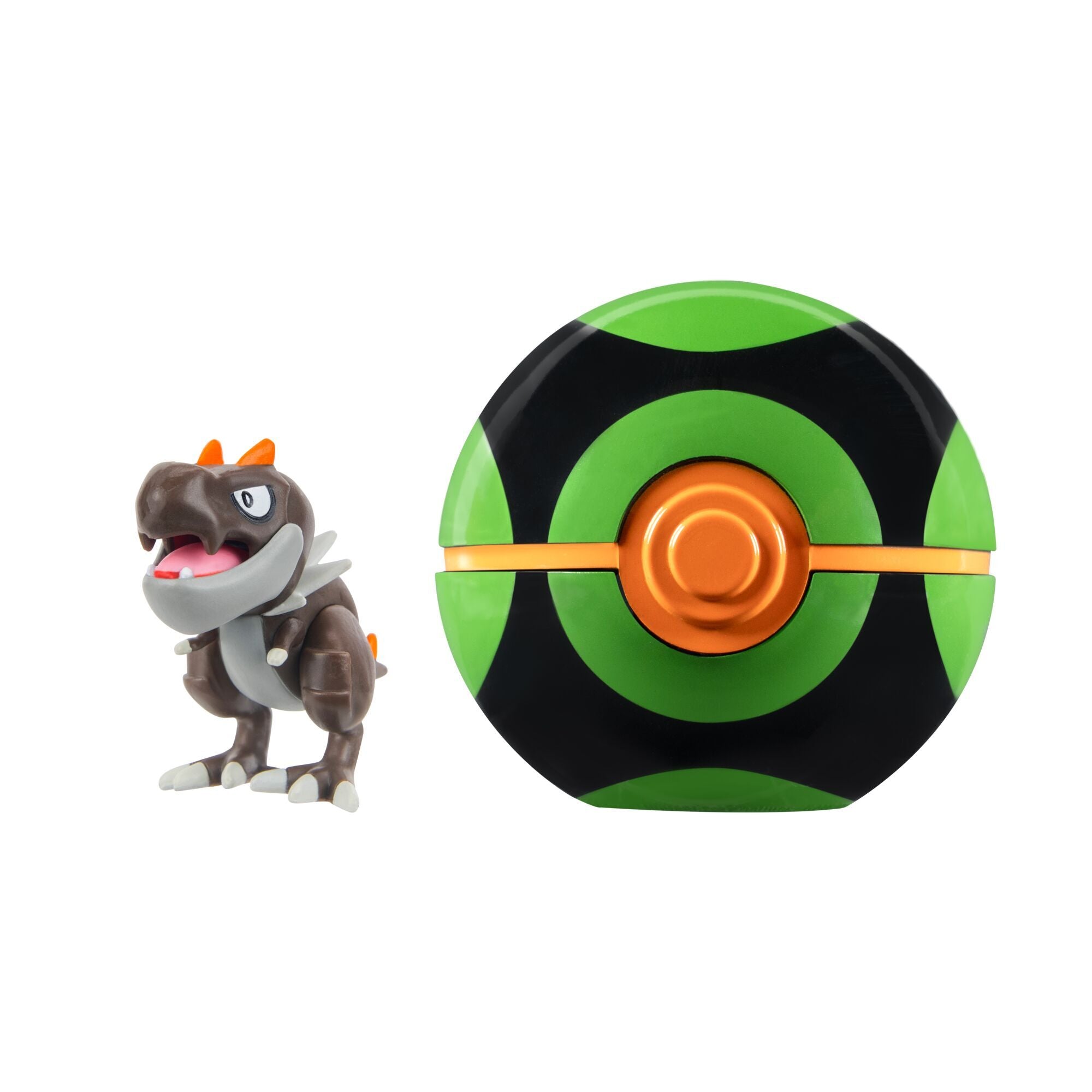 Pokémon - Clip N Go Tyrunt With Dusk Ball Merchandise - Geekd.dk