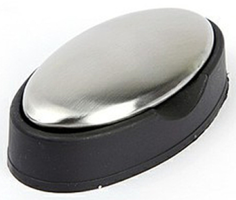 Rustfri Stålsæbe (lugtfjerner) 8,7cm Med Holder