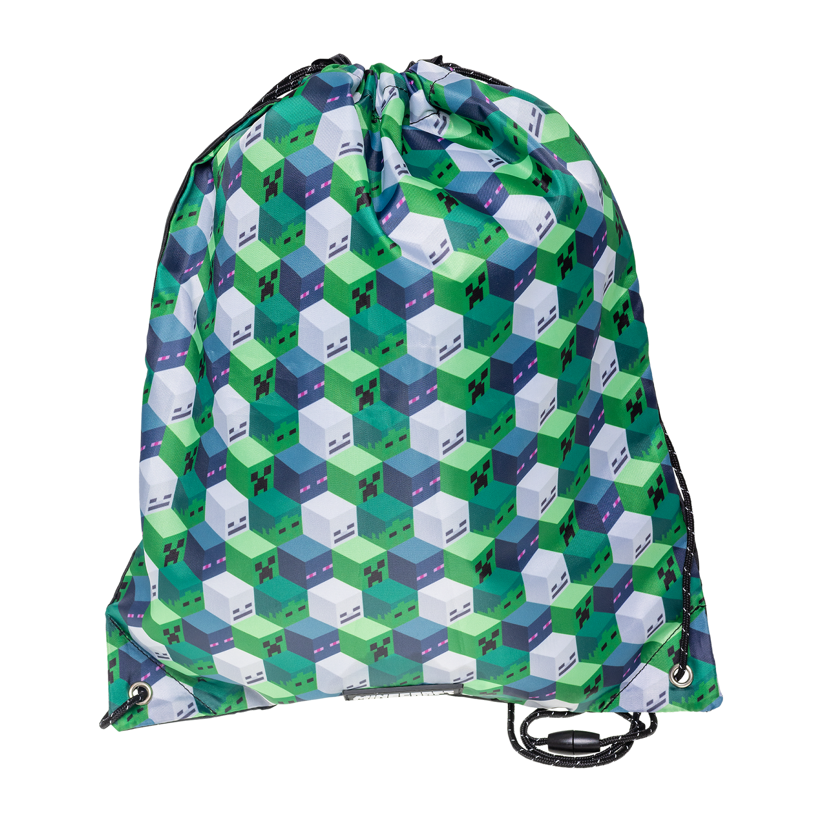 Stor - Minecraft Draw-string Gym Bag - 35 X 45 Cm Taske - Geekd.dk