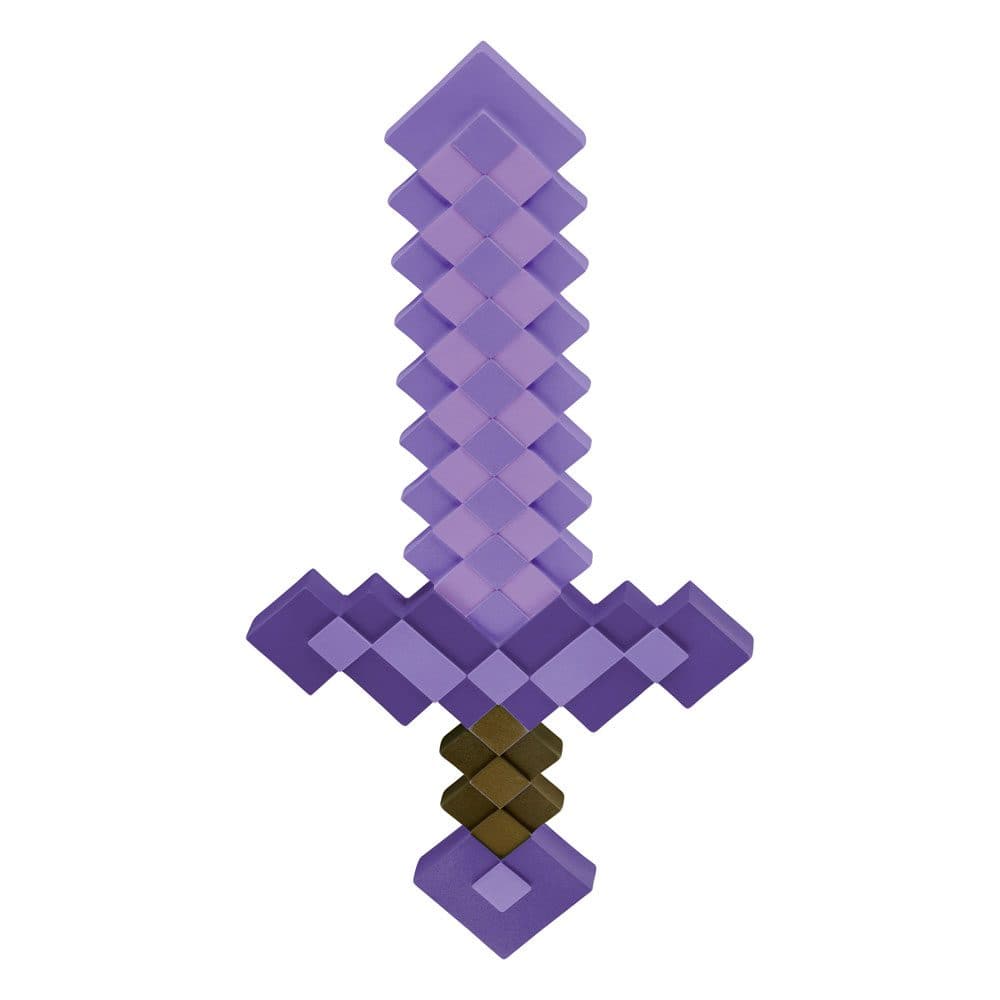 Minecraft Plastik Replica Enchanted Swærd 51 Cm Legetøjsvåben - Geekd.dk