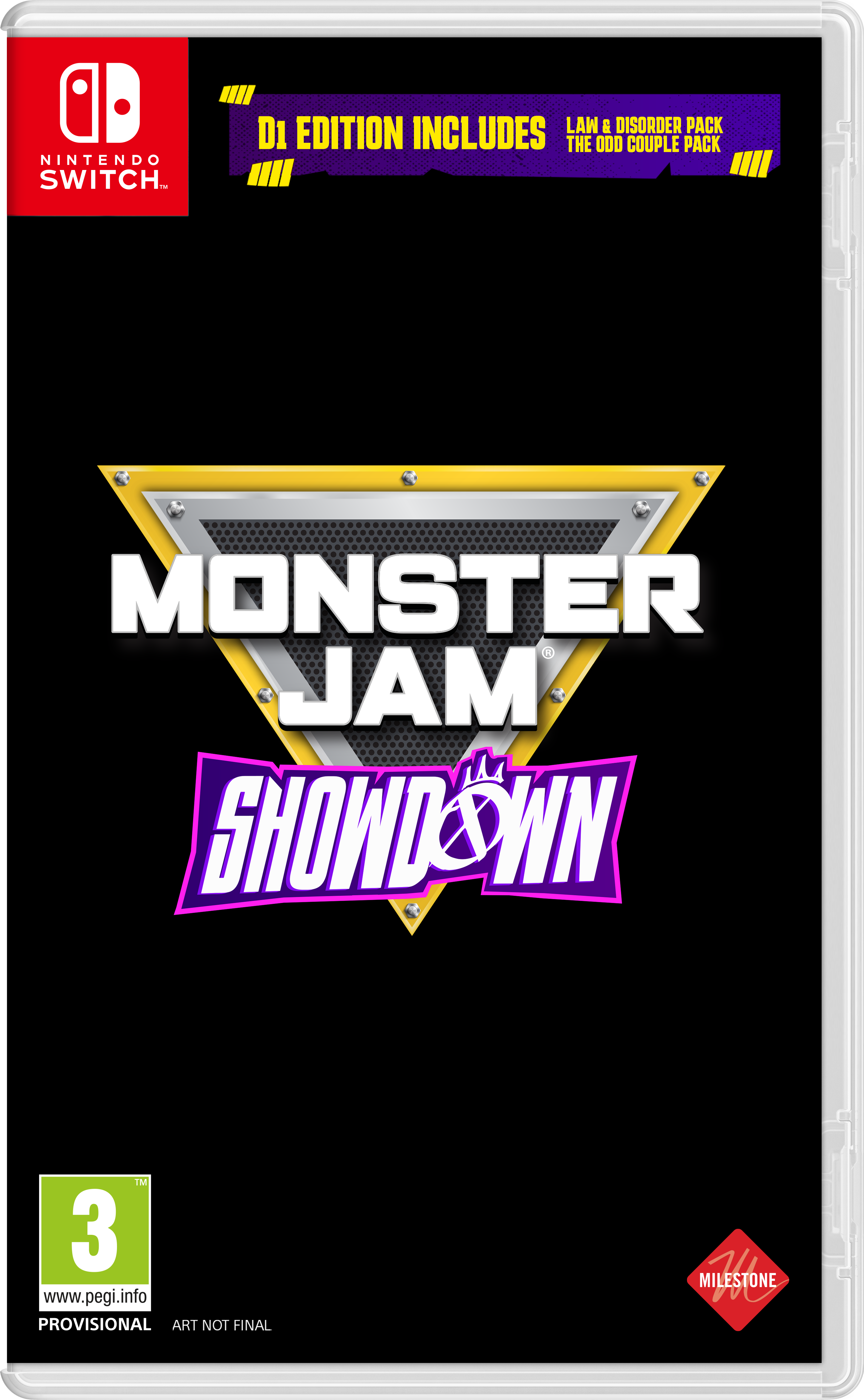 Monster Jam Showdown (fr/multi In Game)  -  Nintendo Switch Nintendo Switch Spil - Geekd.dk