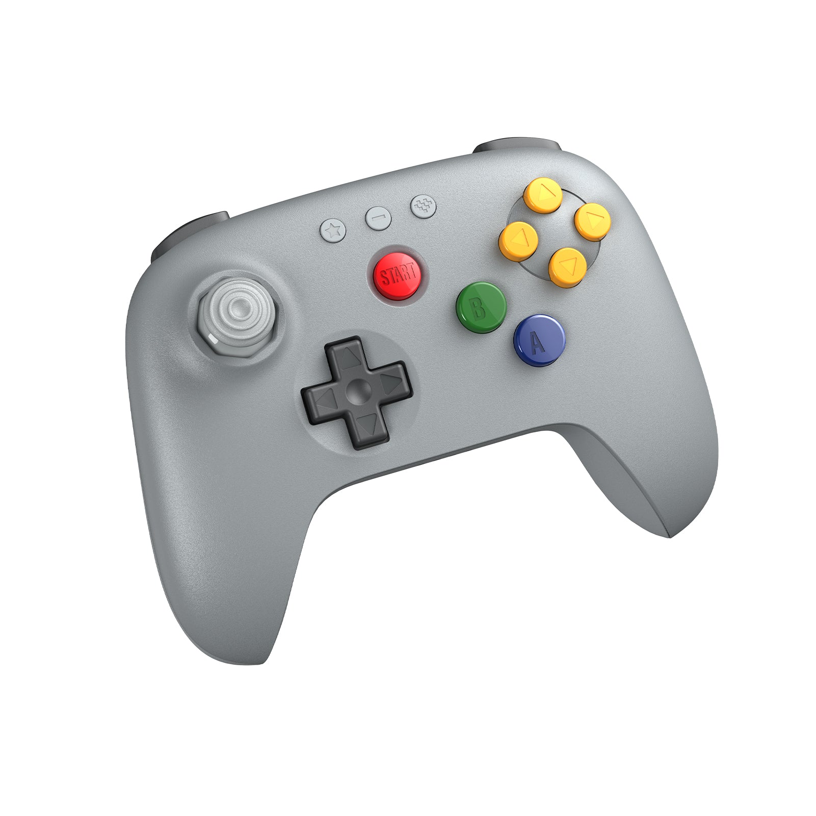 8bitdo 64 Bluetooth Controller - Grå - Geekd.dk