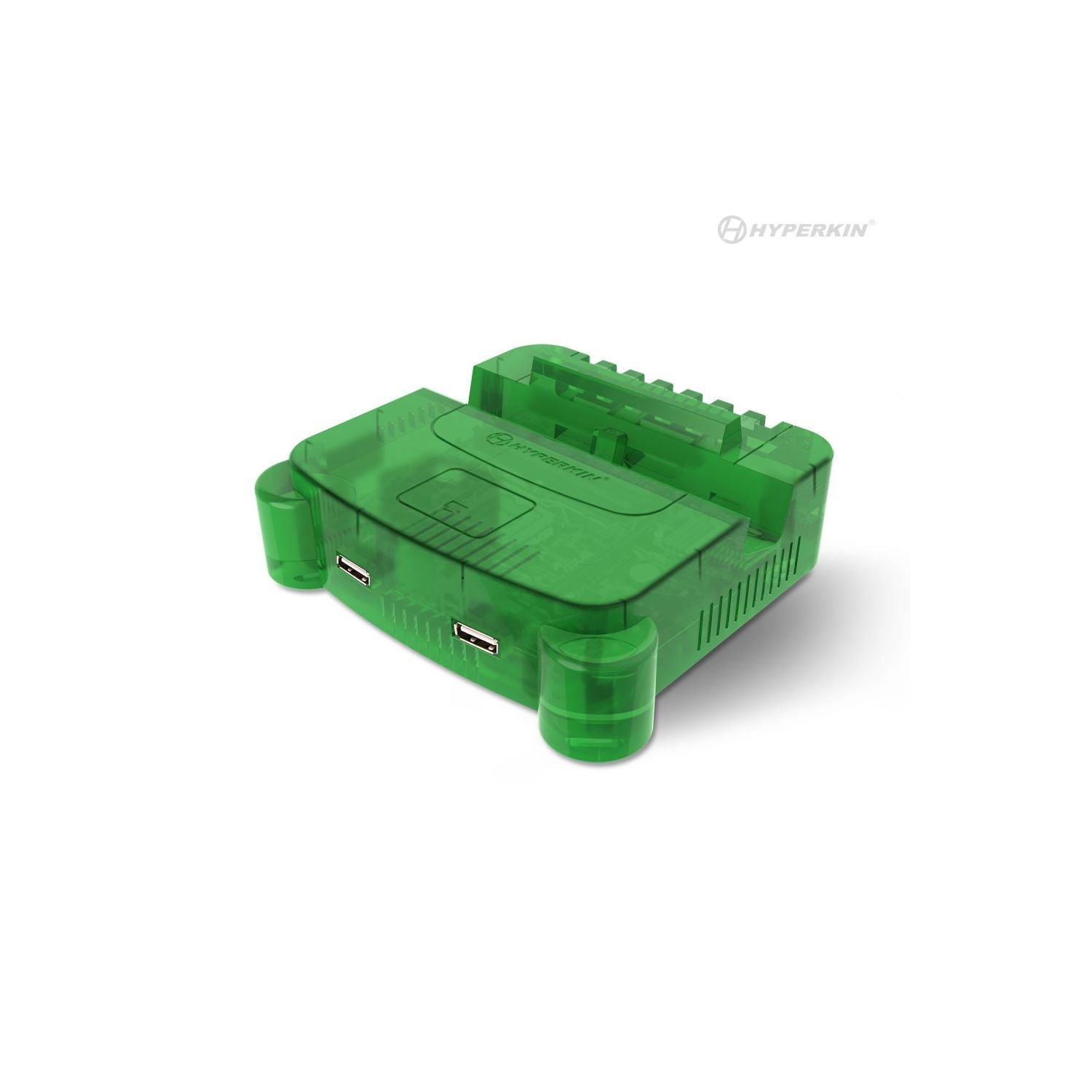 Hyperkin Retron S64 Dock Til Nintendo Switch  -  Limegrøn Konsol Tilbehør - Geekd.dk