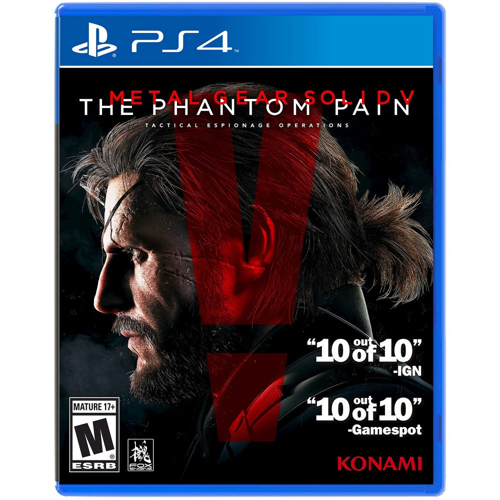 Metal Gear Solid V (5): The Phantom Pain  -  Playstation 4 Ps4 Spil - Geekd.dk