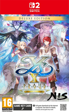 Ys X: Proud Nordics (deluxe Edition)  -  Nintendo Switch 2 Nintendo Switch Spil - Geekd.dk
