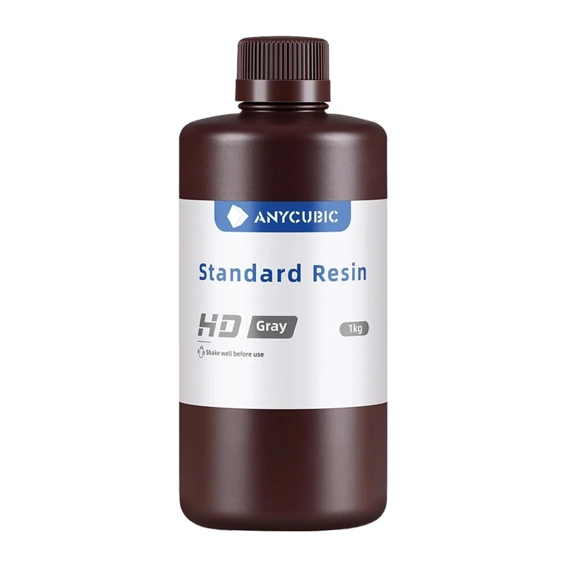 Anycubic Standard Resin Hd  -  Grå, 1 Kg 3d-printer Resin - Geekd.dk