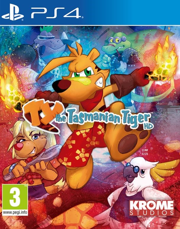 Ty The Tasmania Tiger Hd  -  Playstation 4 Ps4 Spil - Geekd.dk