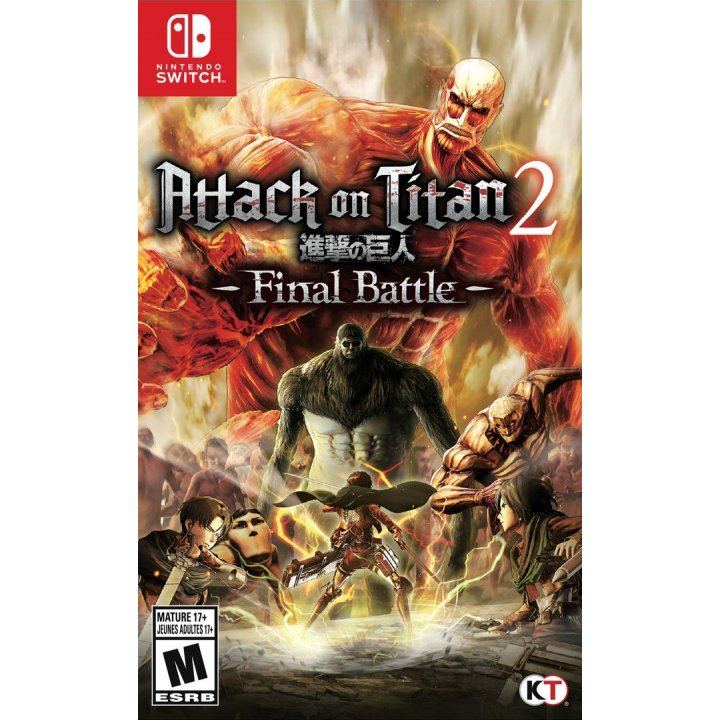 Attack On Titan 2 Final Battle Nintendo Switch Import Nintendo Switch Spil - Geekd.dk
