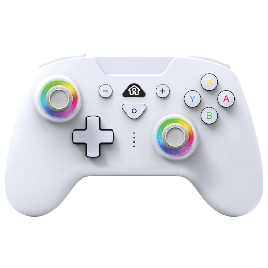 Subsonic Wireless Led Controller White  -  Nintendo Switch - Geekd.dk