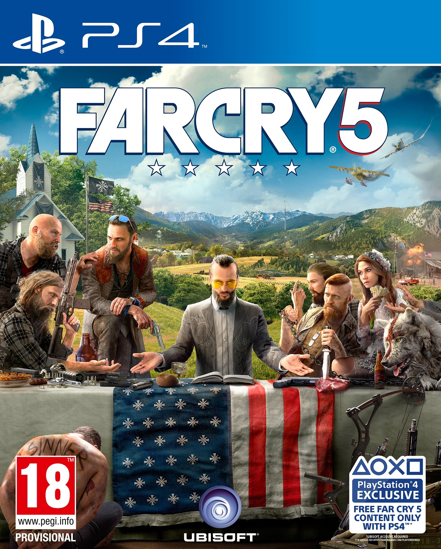 Far Cry 5  -  Playstation 4 Ps4 Spil - Geekd.dk