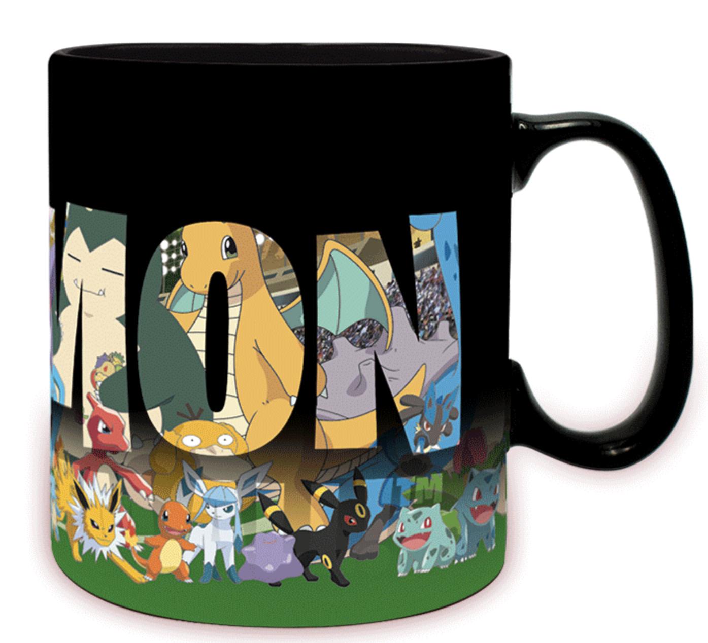Pokémon Varmeskiftende Krus  -  Gotta Catch 'em All Kop - Geekd.dk