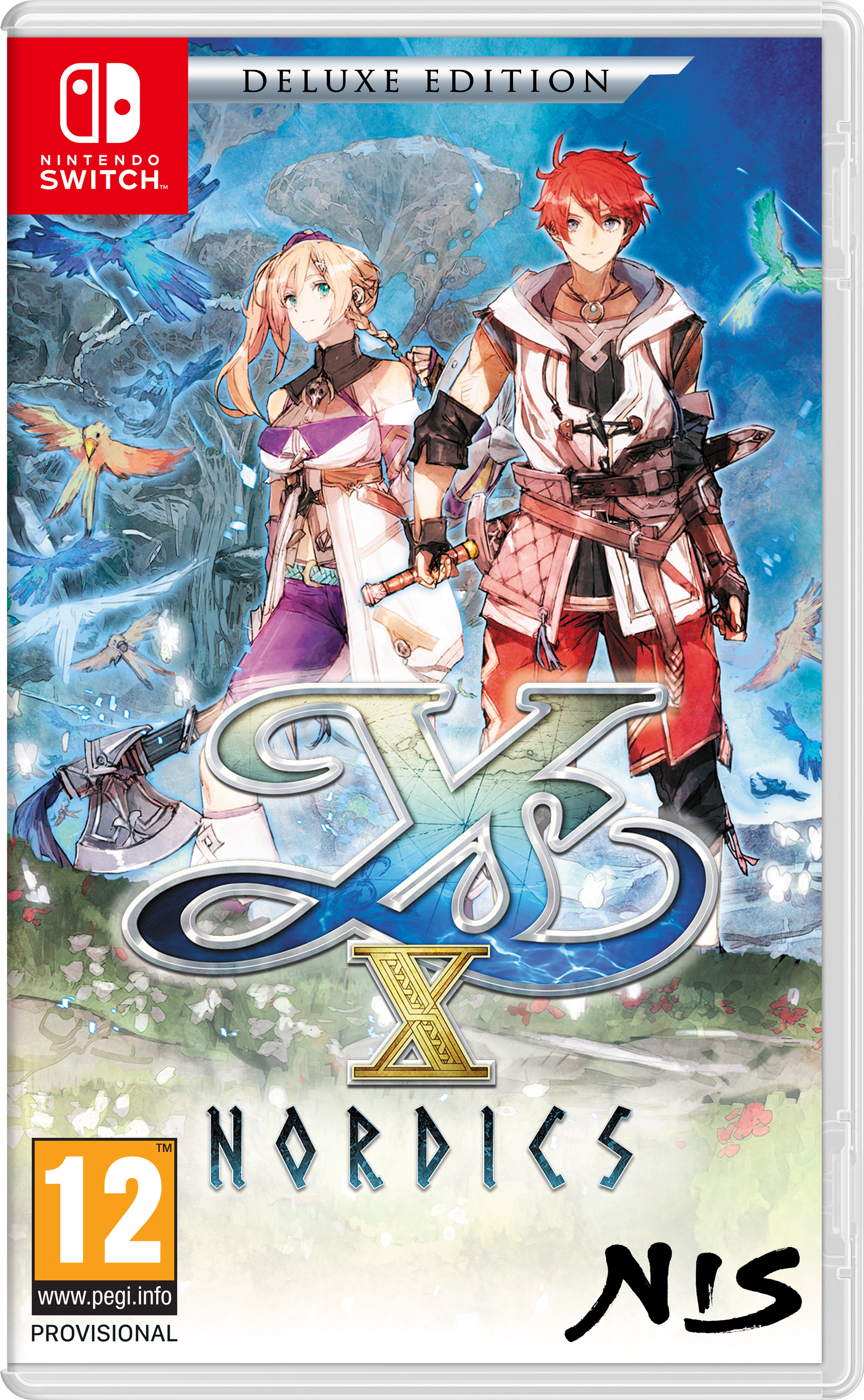 Ys X: Nordics  -  Deluxe Edition  -  Nintendo Switch Nintendo Switch Spil - Geekd.dk
