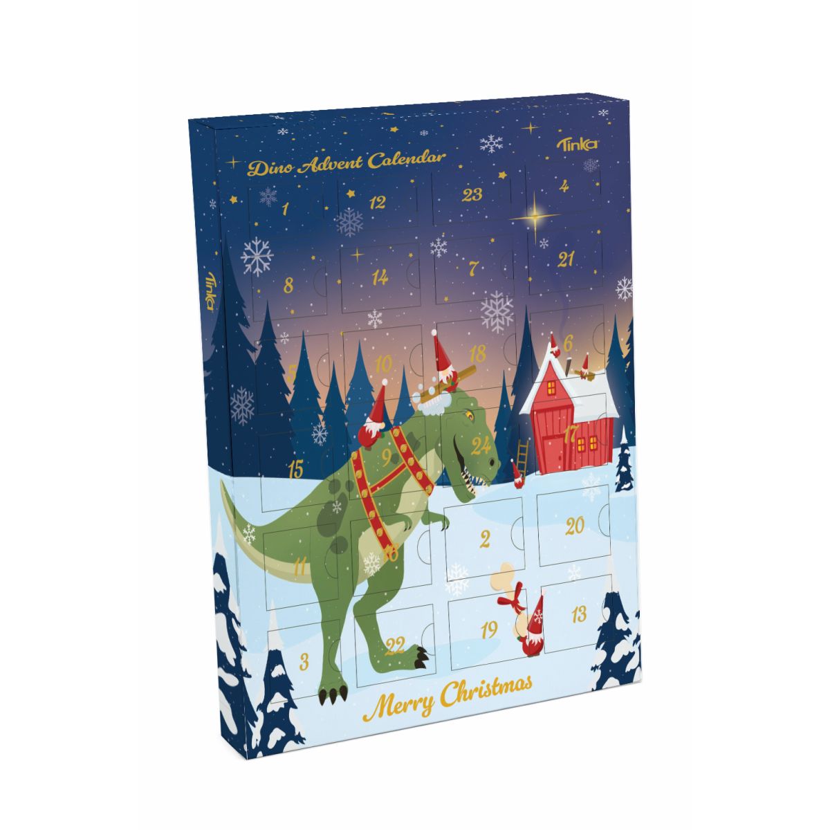 Tinka Dino Kingdom Julekalender  -  Dinosaurfigurer - Geekd.dk