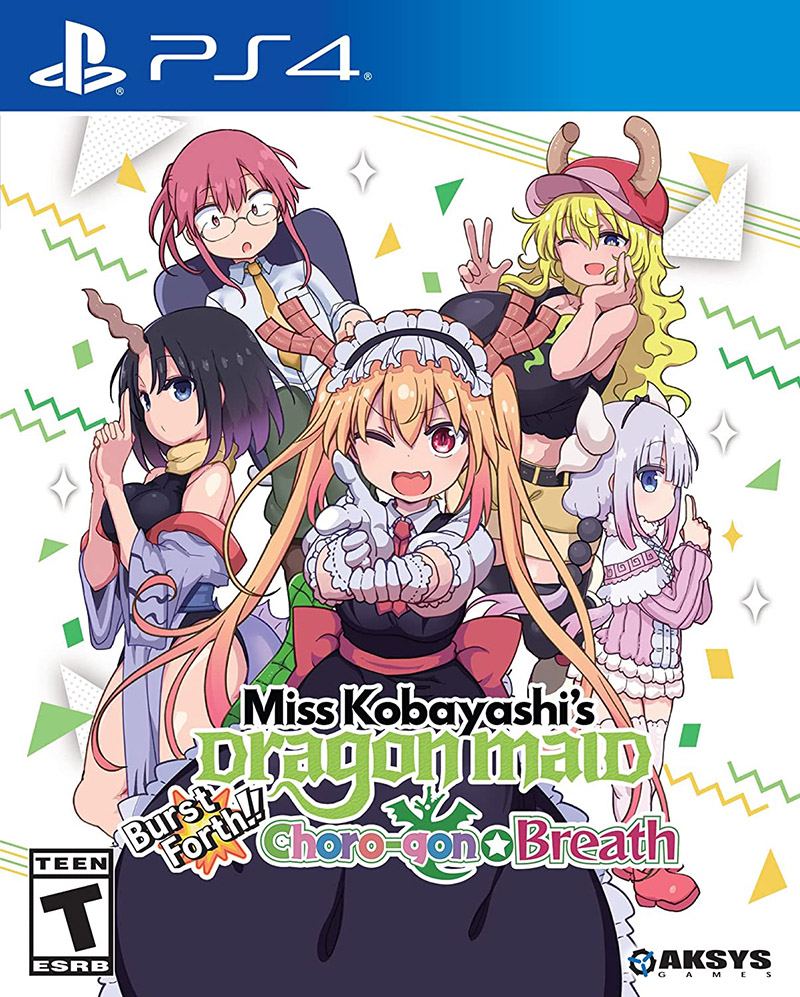 Miss Kobayashiâs Dragon Maid: Burst Forth!! Choro-gon Breath  -  Playstation 4 Ps4 Spil - Geekd.dk