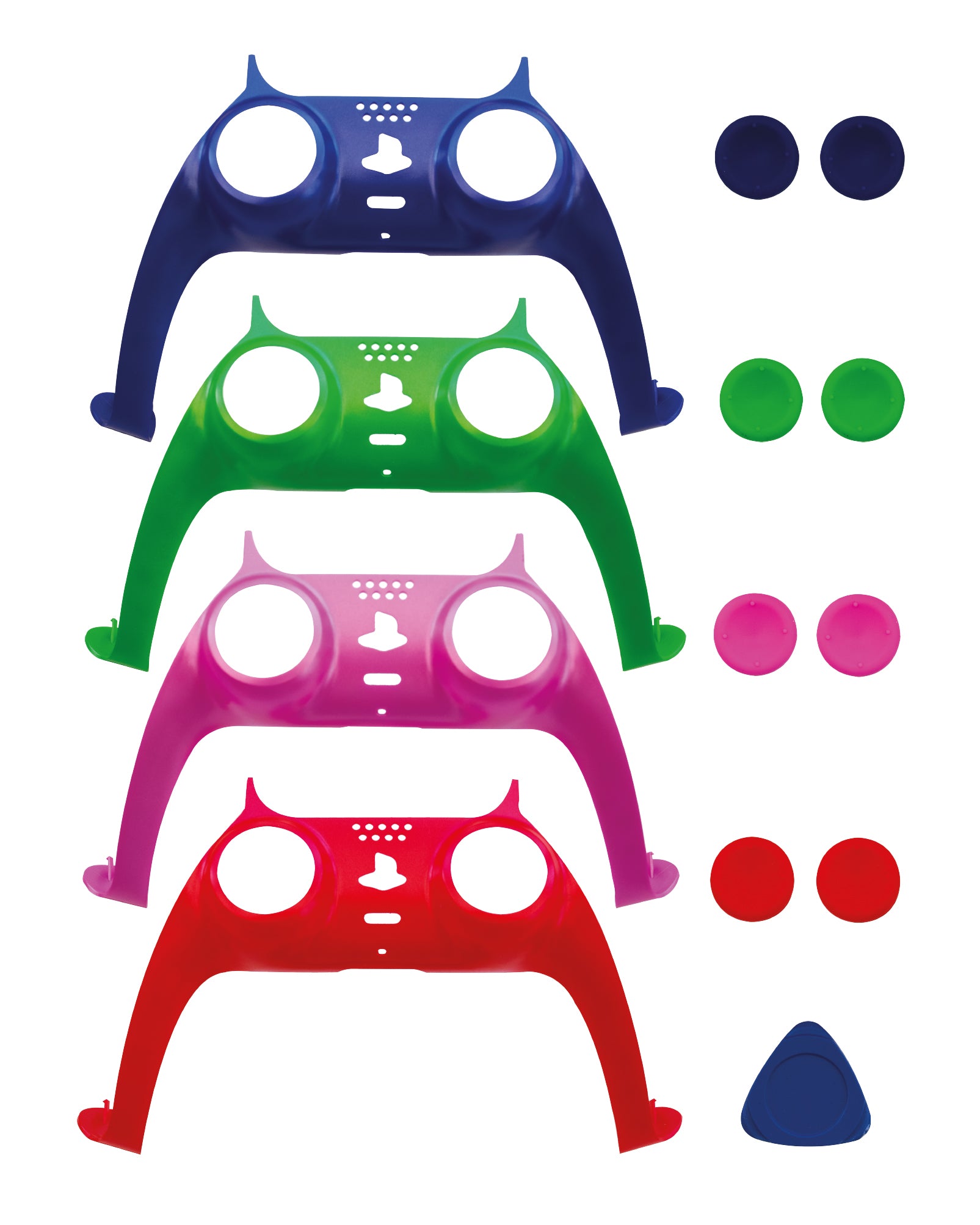Imp Dualsense Styling Kit  -  4 Frontplader Og Thumb Grips Controller Tilbehør - Geekd.dk