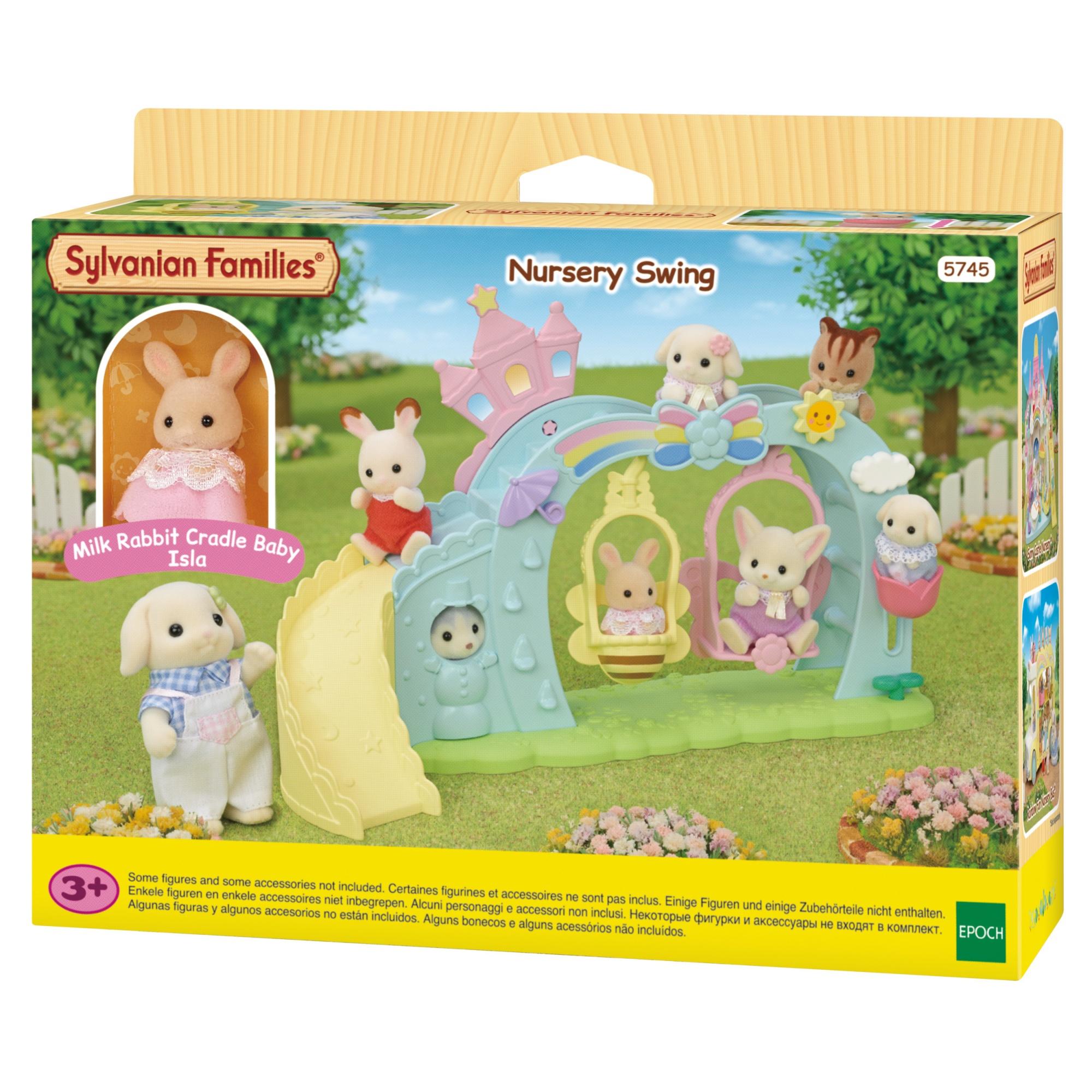 Sylvanian Families Børnehavegynge Med Babyfigur Legetøj - Geekd.dk