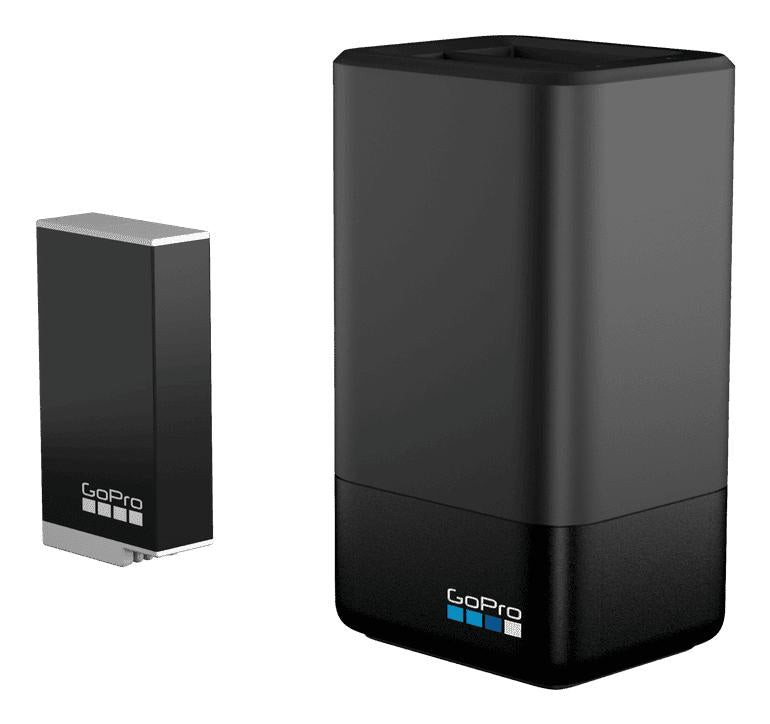 Gopro Max Dual Charger + Enduro Battery Kamera Udstyr - Geekd.dk