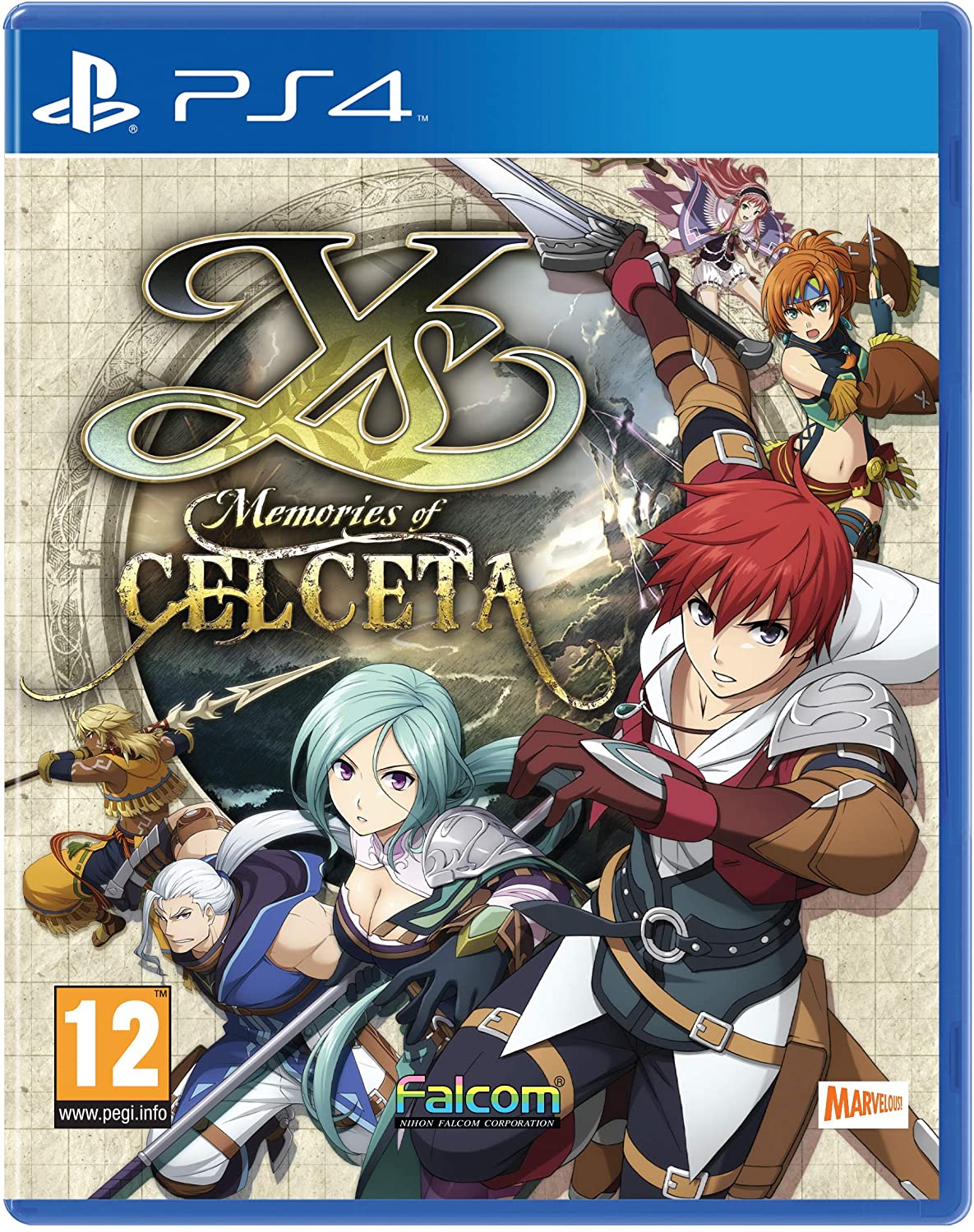 Ys: Memories Of Celceta  -  Playstation 4 Ps4 Spil - Geekd.dk