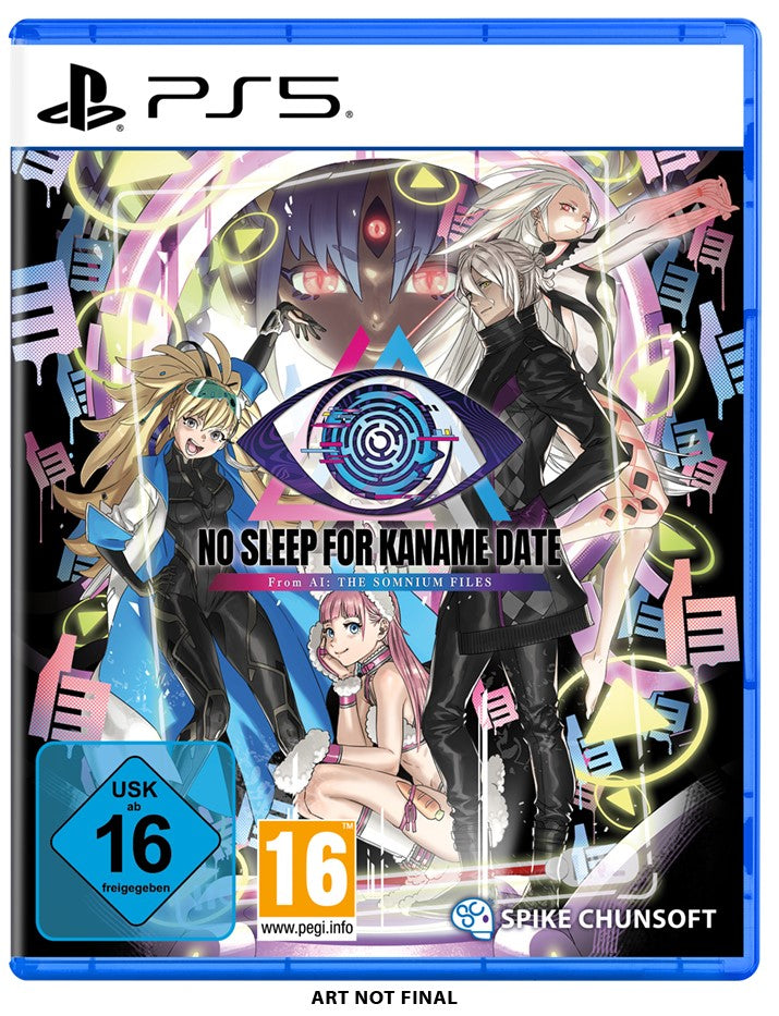 No Sleep For Kaname Date From Ai The Somnium Files  -  Playstation 5 Ps5 Spil - Geekd.dk