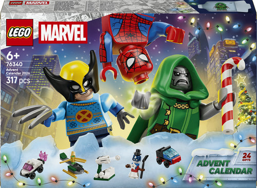 Lego Marvel Julekalender 2026 - Geekd.dk
