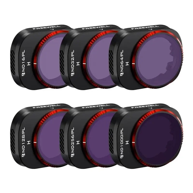 Freewell Fw-mn4-brg Bright Day Filtre Til Dji Mini 4 Pro  -  6 Stk. Kamerafilter - Geekd.dk