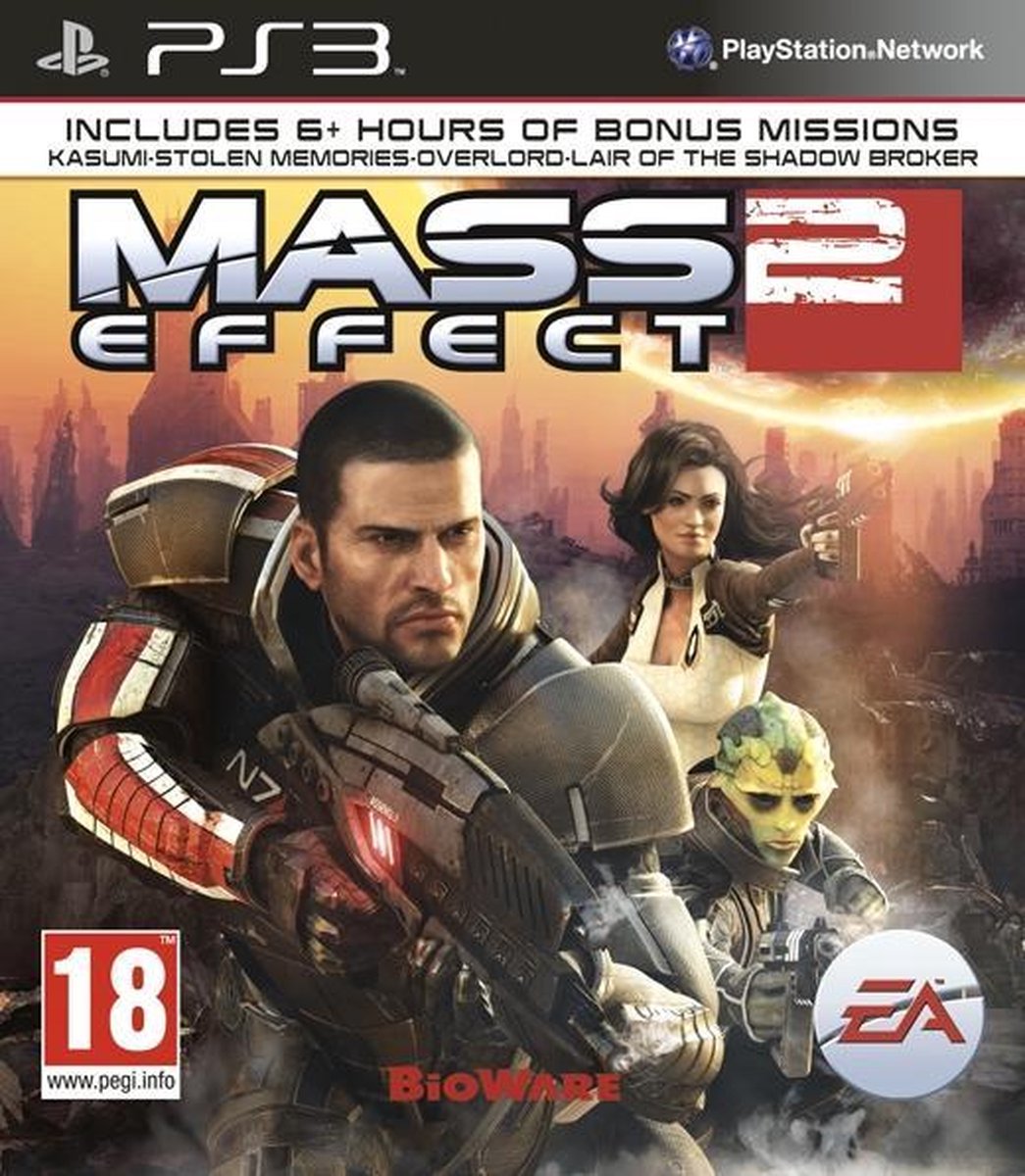 Mass Effect 2  -  Playstation 3 Ps3spil - Geekd.dk