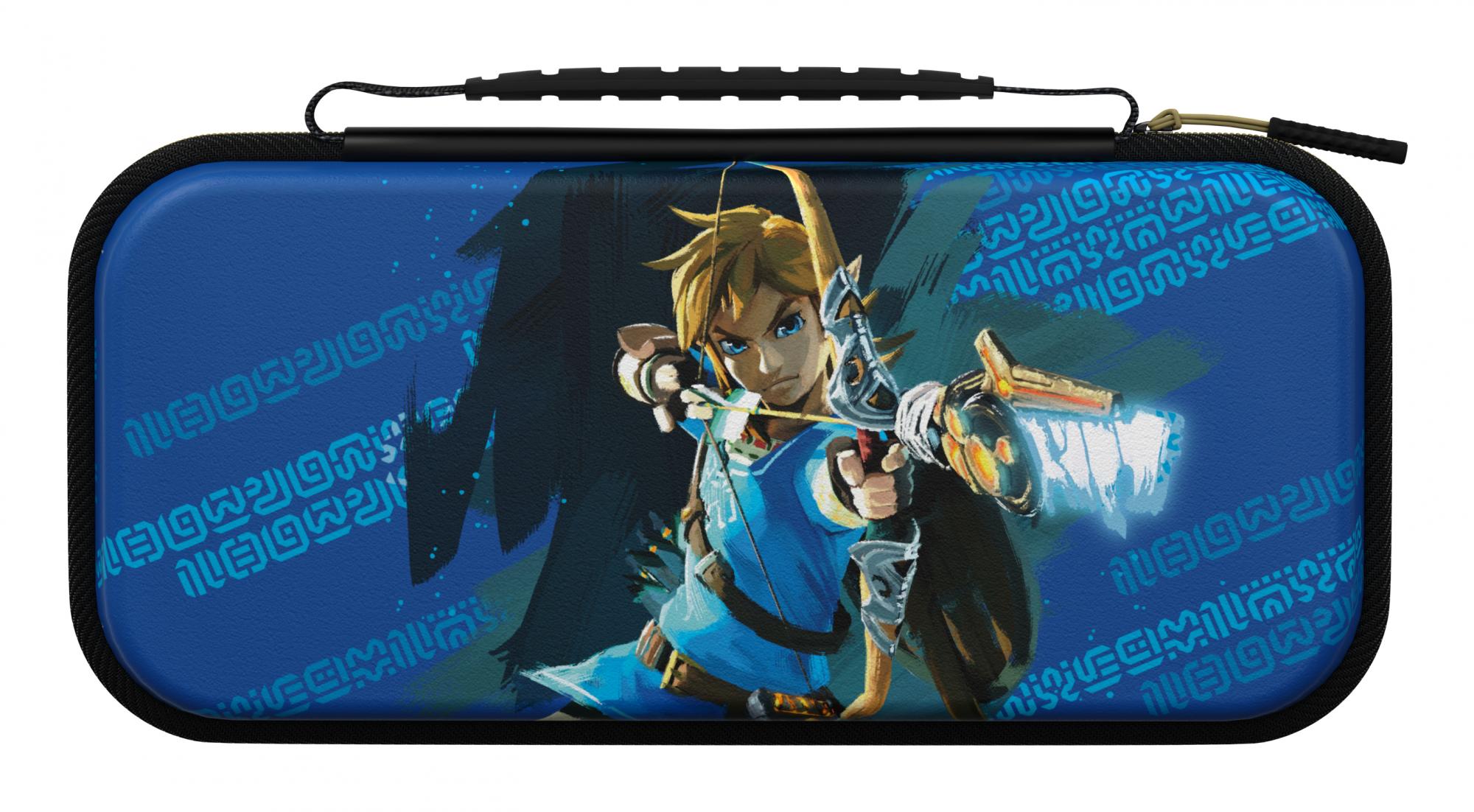 Pdp Nintendo Switch Travel Case Plus Glow  -  Link Hero - Geekd.dk