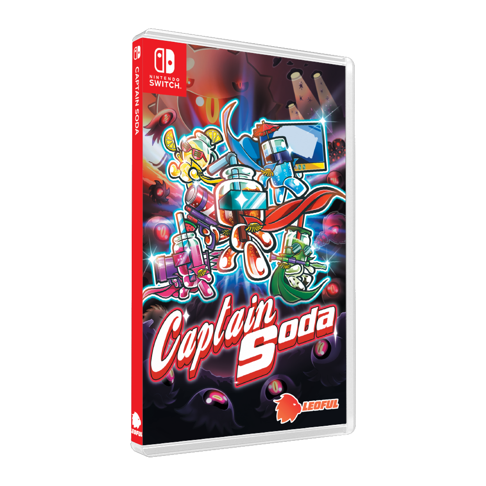 Captain Soda (import)  -  Nintendo Switch Nintendo Switch Spil - Geekd.dk