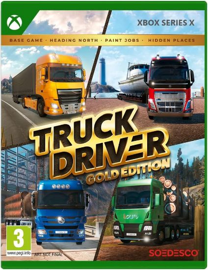 Truck Driver: Gold Edition  -  Xbox Series X Xbox Series X Spil - Geekd.dk
