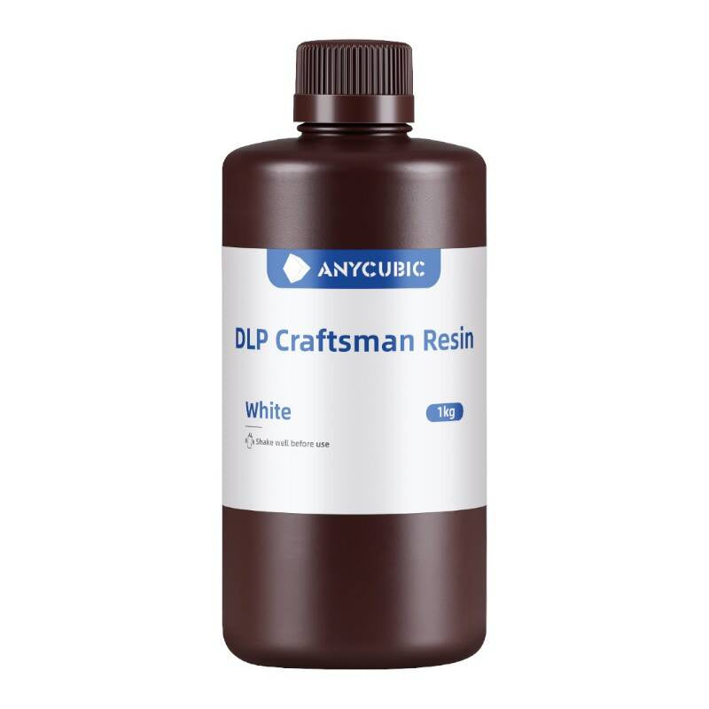 Anycubic Dlp Craftsman Resin  -  Hvid, 1 Kg 3d-printer Resin - Geekd.dk