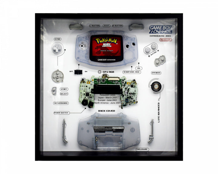 Grc Retro Art Game Boy Advance  -  Glacier Merchandise - Geekd.dk