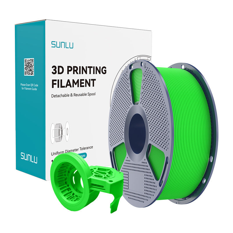 Sunlu Petg High-speed Matte Filament  -  Grøn, 1,75 Mm, 1 Kg - Geekd.dk