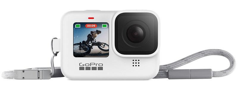 Gopro Sleeve + Lanyard For Hero9/hero10 Black (white) Kamera Udstyr - Geekd.dk