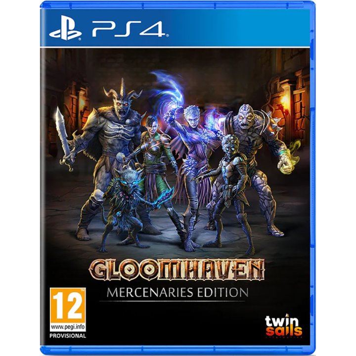 Gloomhaven (mercenaries Edition)  -  Playstation 4 Ps4 Spil - Geekd.dk