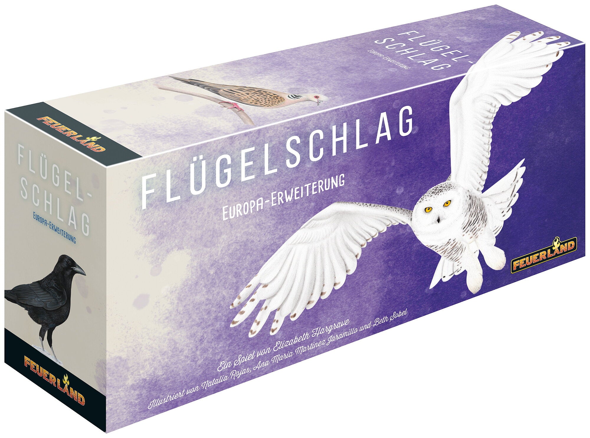 Flügelschlag: Europa  -  Udvidelse  -  Tysk Brætspil - Geekd.dk