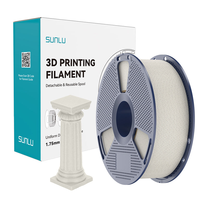 Sunlu Pla High-speed Marble Filament  -  Chestnut, 1,75 Mm, 1 Kg - Geekd.dk