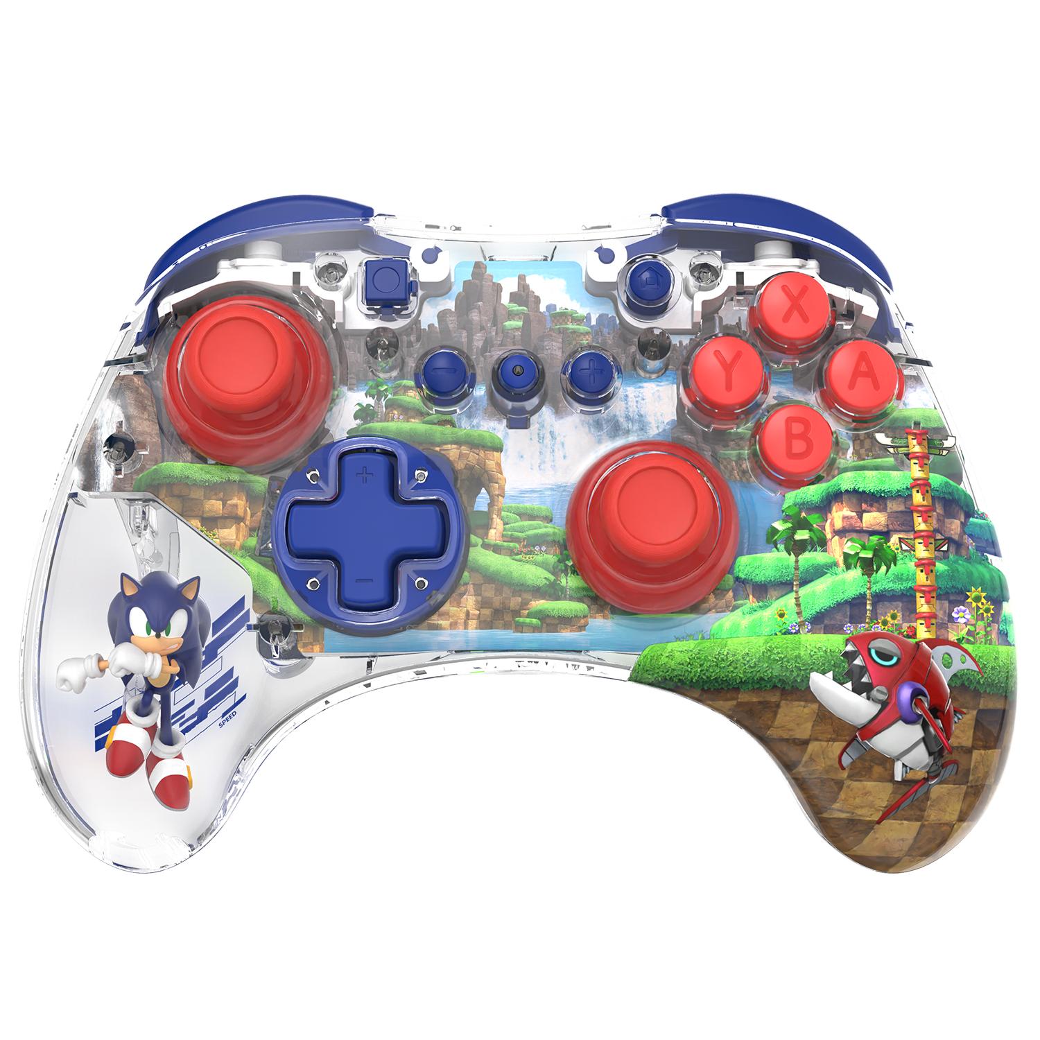 Pdp Realmz Trådløs Controller Sonic Til Switch - Geekd.dk