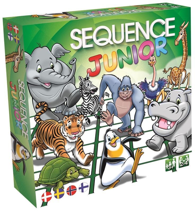 Sequence Junior  -  Nordisk Brætspil - Geekd.dk