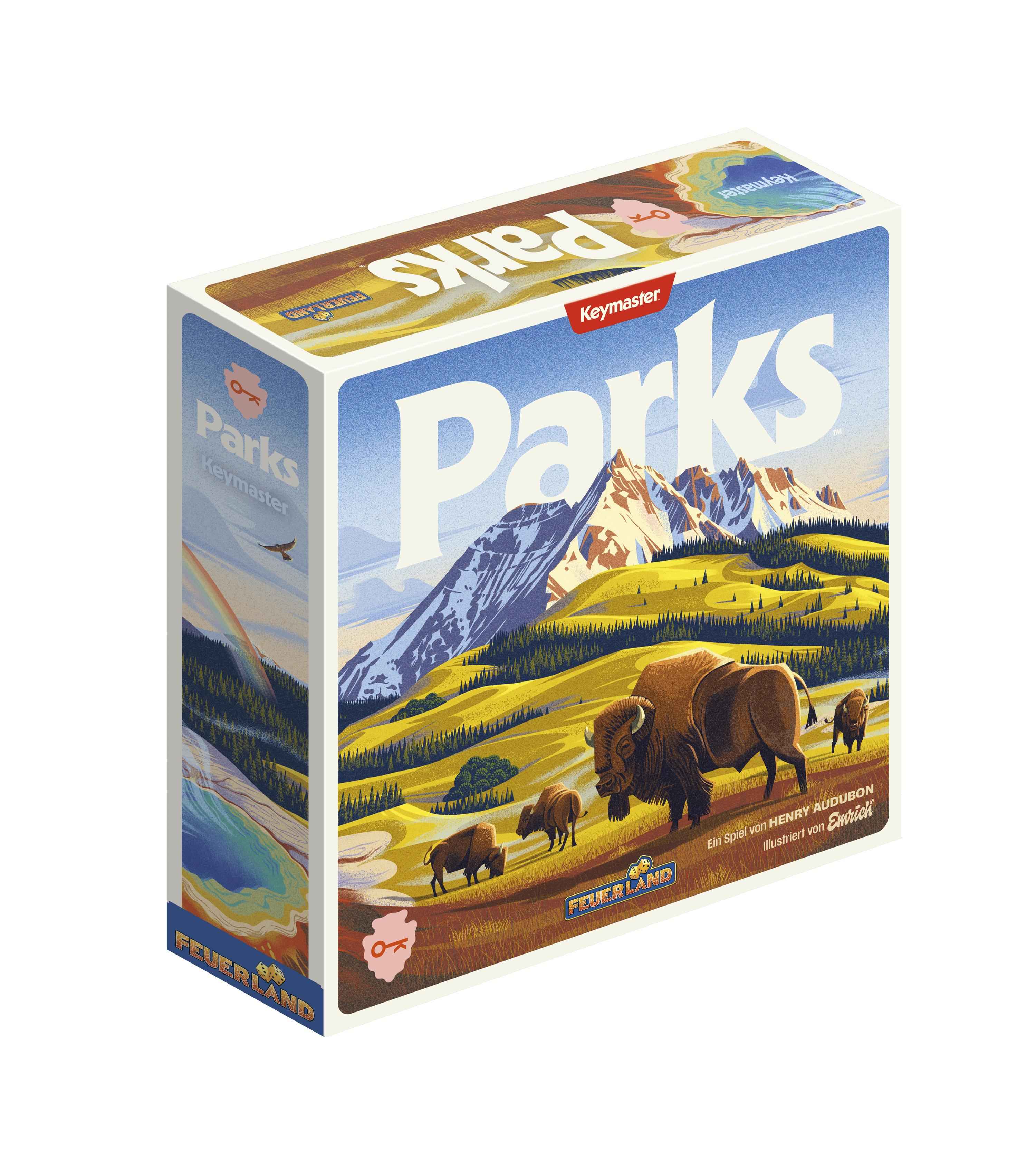 Parks 2nd Edition (deutsch)  -  Tysk Brætspil - Geekd.dk