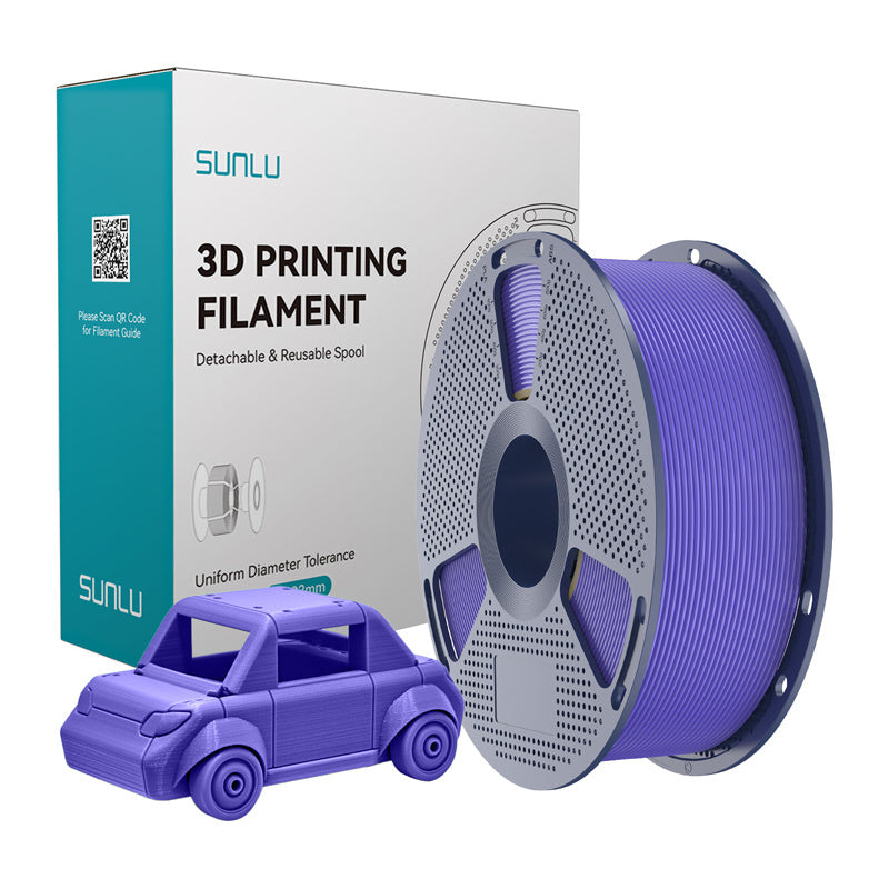 Sunlu Petg Filament  -  Lavender Purple, 1,75 Mm, 1 Kg - Geekd.dk