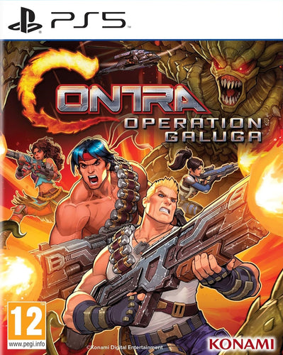 Contra: Operation Galuga  -  Playstation 5 Ps5 Spil - Geekd.dk