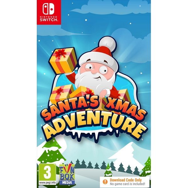 Santa's Xmas Adventure  -  Code In The Box  -  Nintendo Switch Nintendo Switch Spil - Geekd.dk