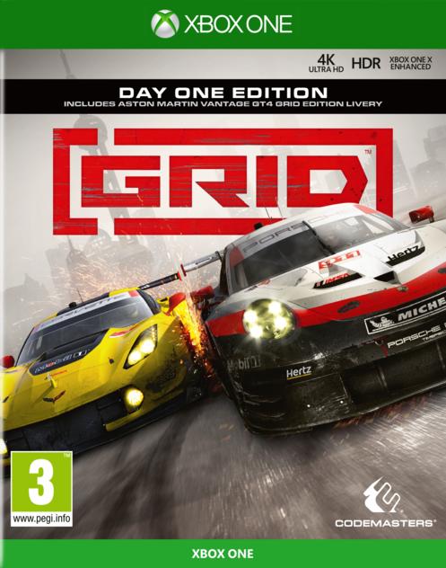 Grid  -  Day One Edition  -  Xbox One Xbox One Spil - Geekd.dk