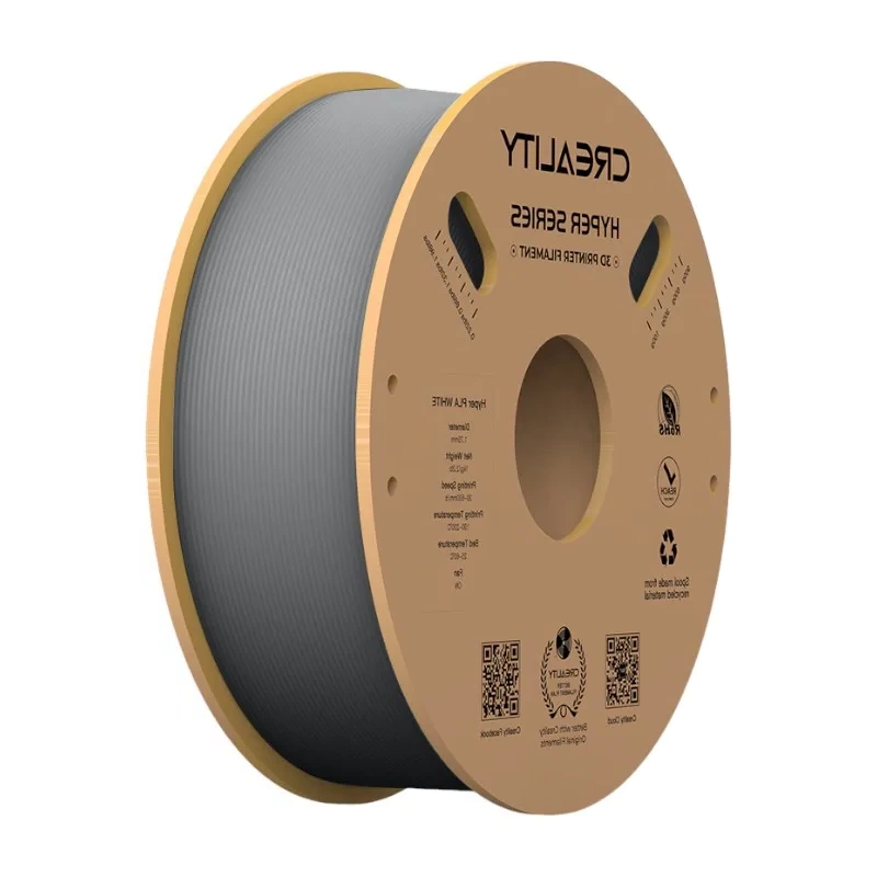 Creality Hyper Pla Filament  -  Grå, 1 Kg - Geekd.dk