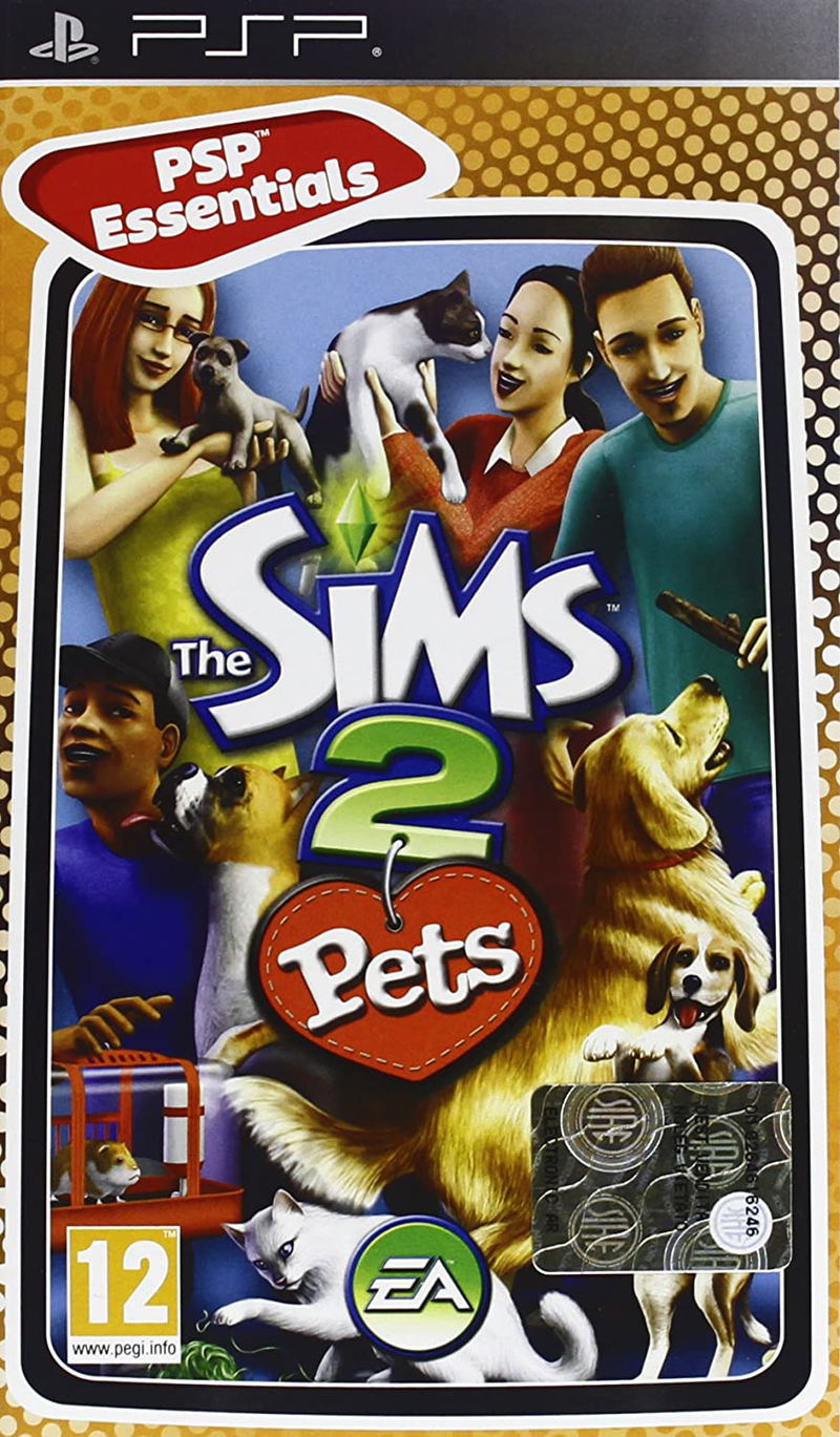 The Sims 2: Pets (it/multi In Game)  -  Psp Psp Spil - Geekd.dk